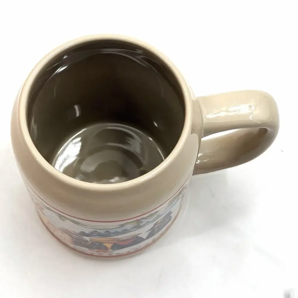 Vintage 90s Webco Utica Club Characters Beer Stein Mug FX Matt Brewing Company